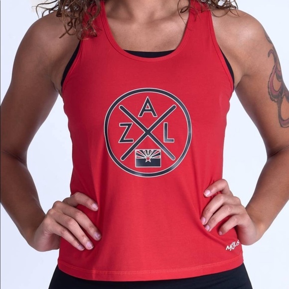 Desert Red Set Tank top & capris - Picture 2 of 13